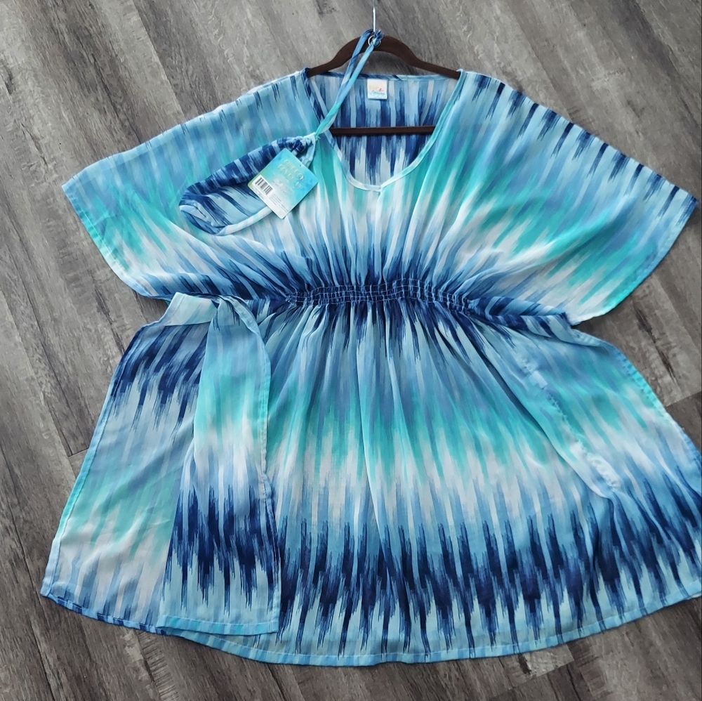 Chiffon Cover-up with carrying bag - Picture 2 of 9